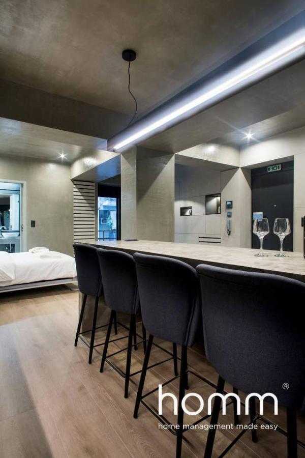 Unique Urban Homm Studio In Piraeus, Alkiviadouアパートメント エクステリア 写真