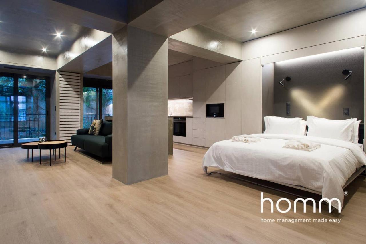 Unique Urban Homm Studio In Piraeus, Alkiviadouアパートメント エクステリア 写真