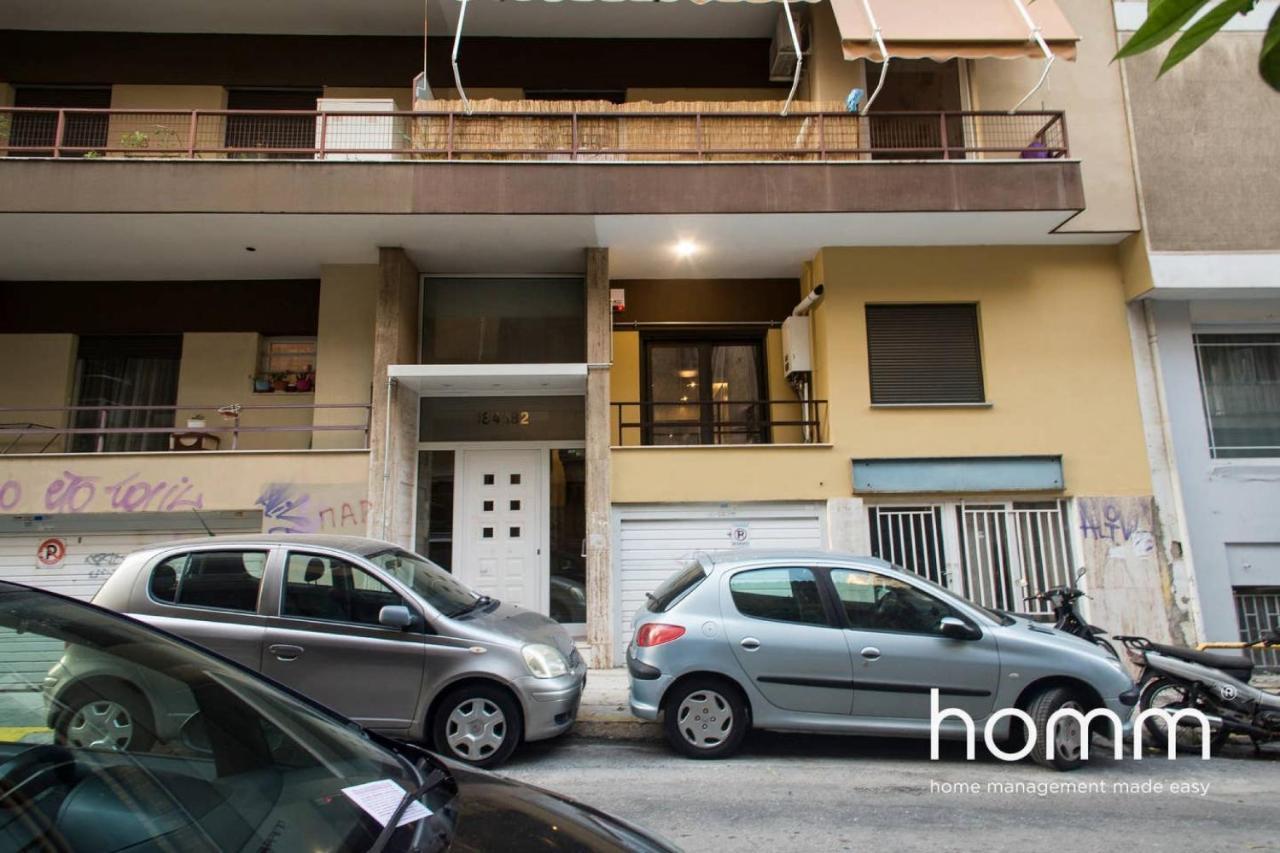 Unique Urban Homm Studio In Piraeus, Alkiviadouアパートメント エクステリア 写真