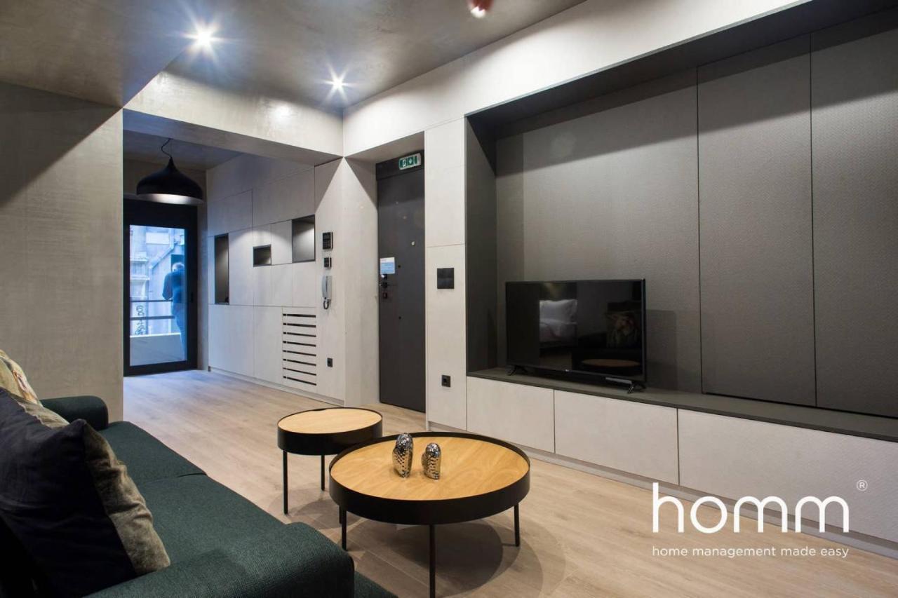 Unique Urban Homm Studio In Piraeus, Alkiviadouアパートメント エクステリア 写真