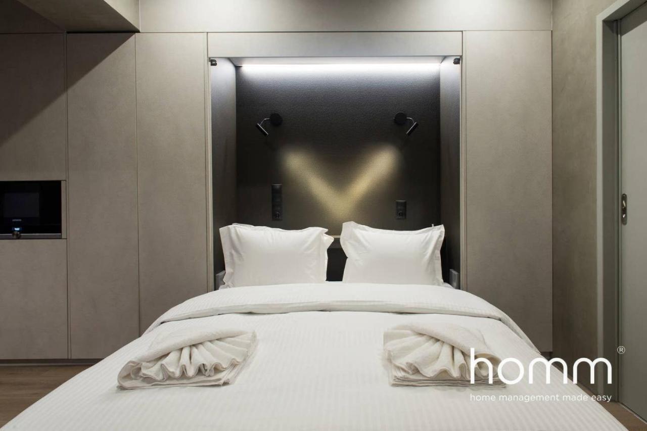 Unique Urban Homm Studio In Piraeus, Alkiviadouアパートメント エクステリア 写真