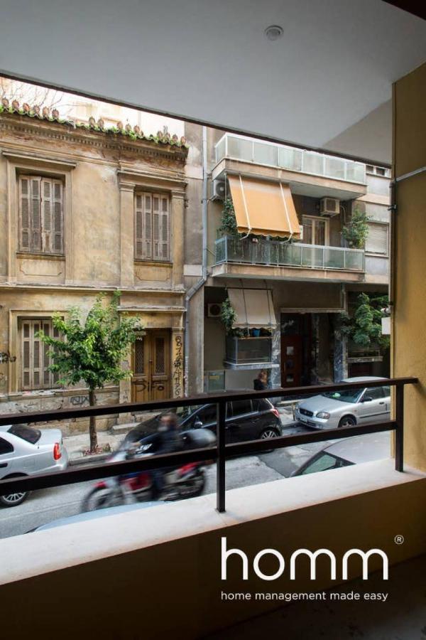 Unique Urban Homm Studio In Piraeus, Alkiviadouアパートメント エクステリア 写真